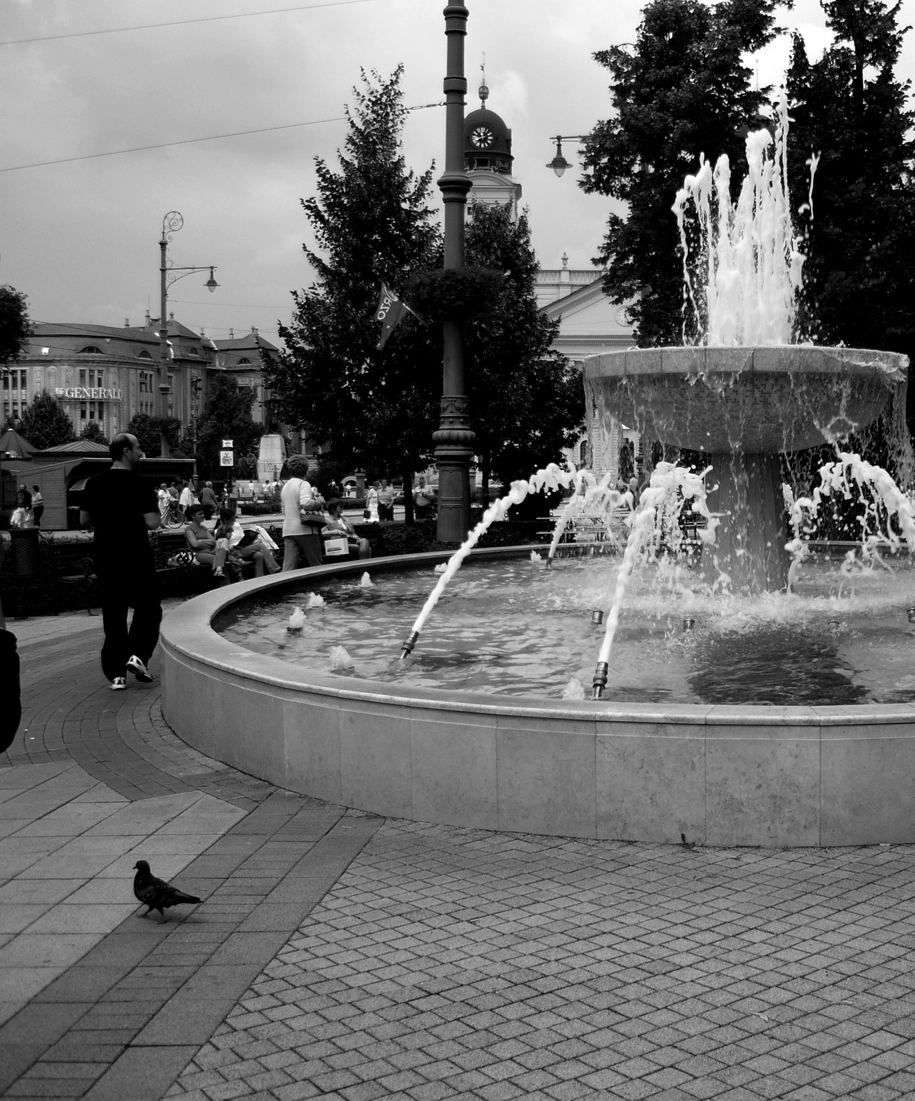 Debrecen.szökőkút