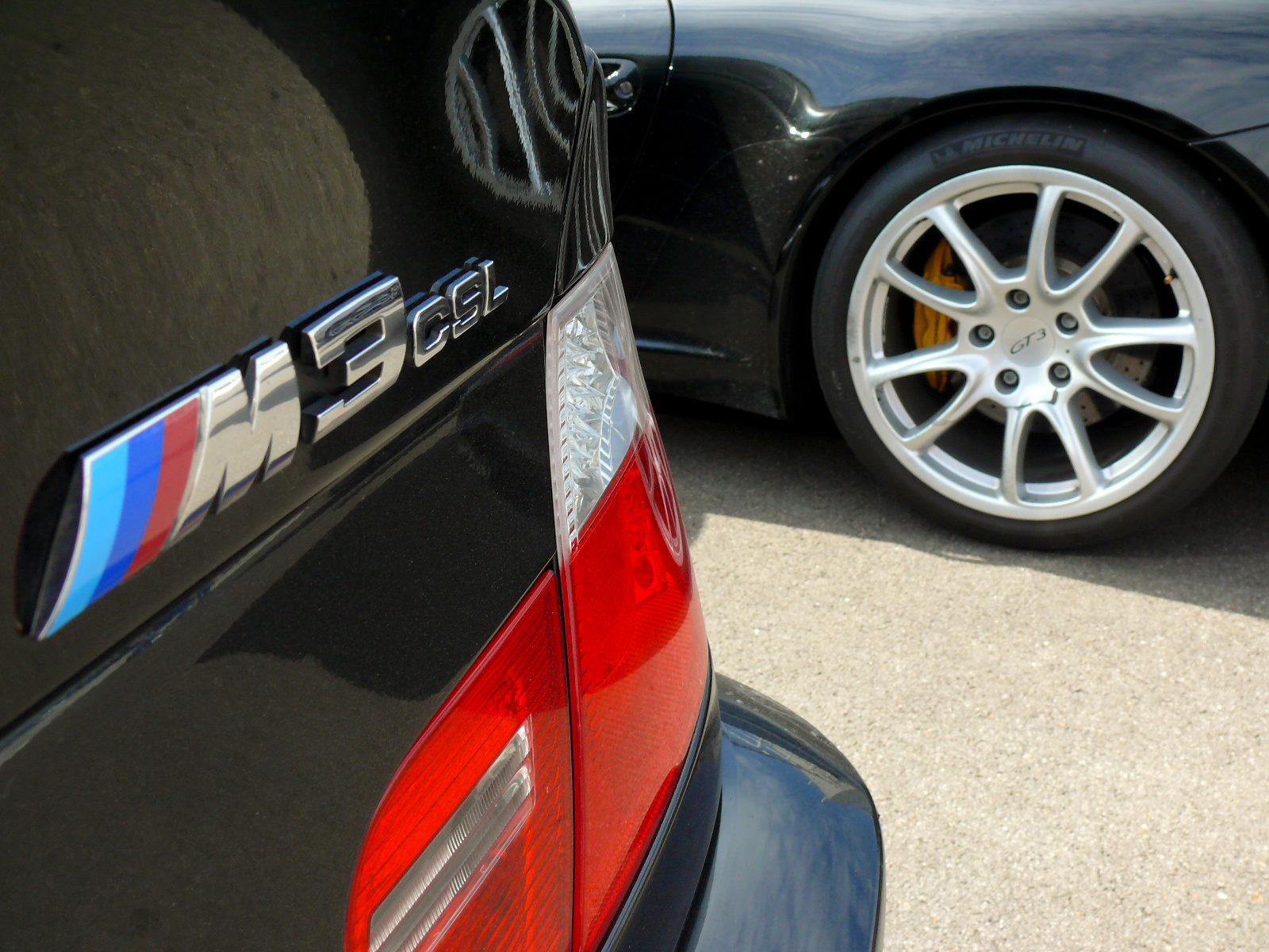 BMW M3 CSL - Porsche 911 GT3 combo