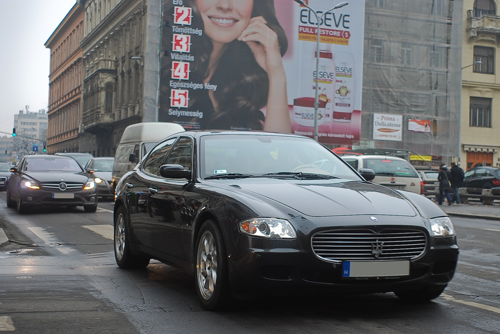 Maserati Quattroporte - Mercedes CL 63 AMG