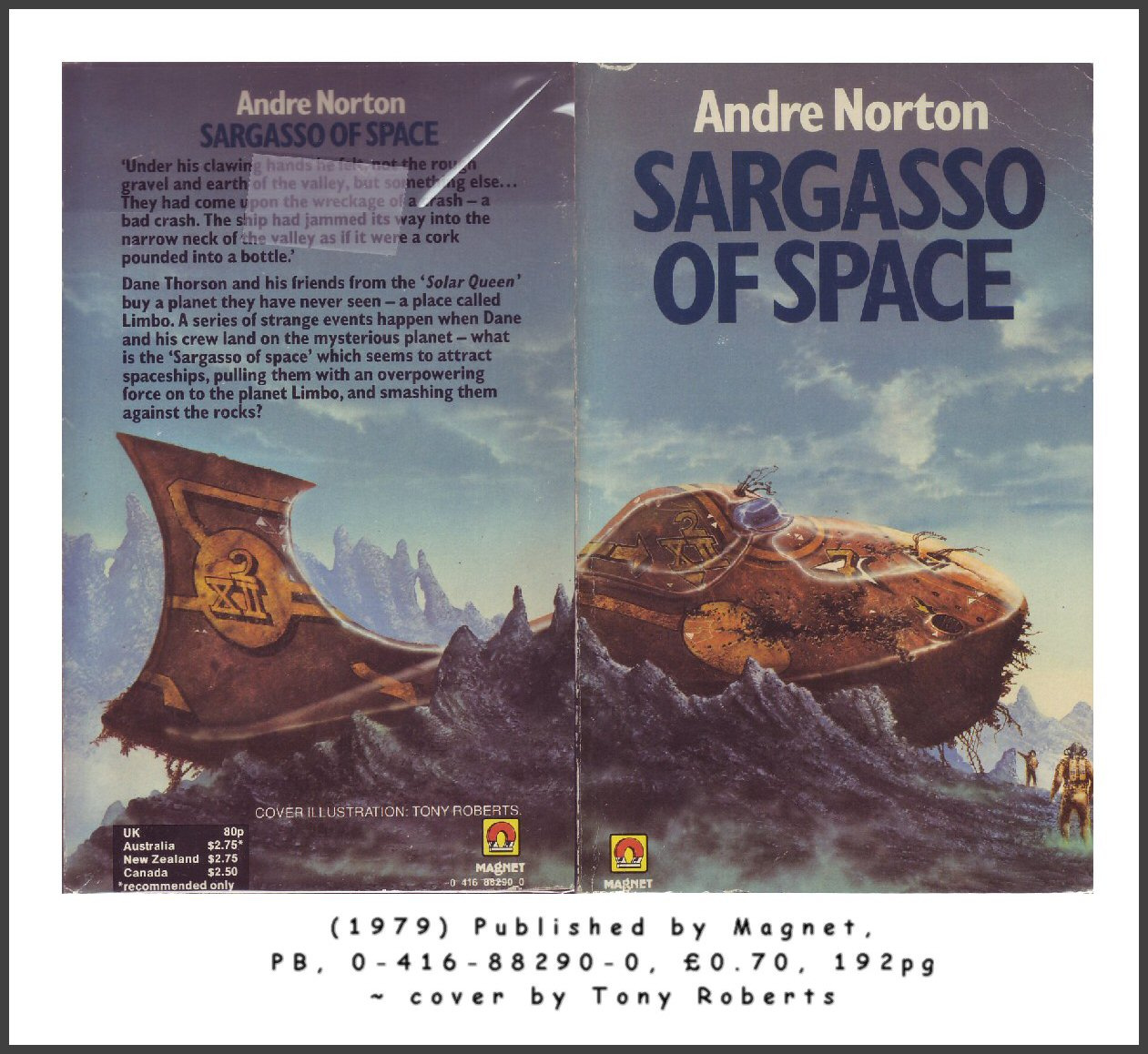 Sargasso of Space 1979 Magnet