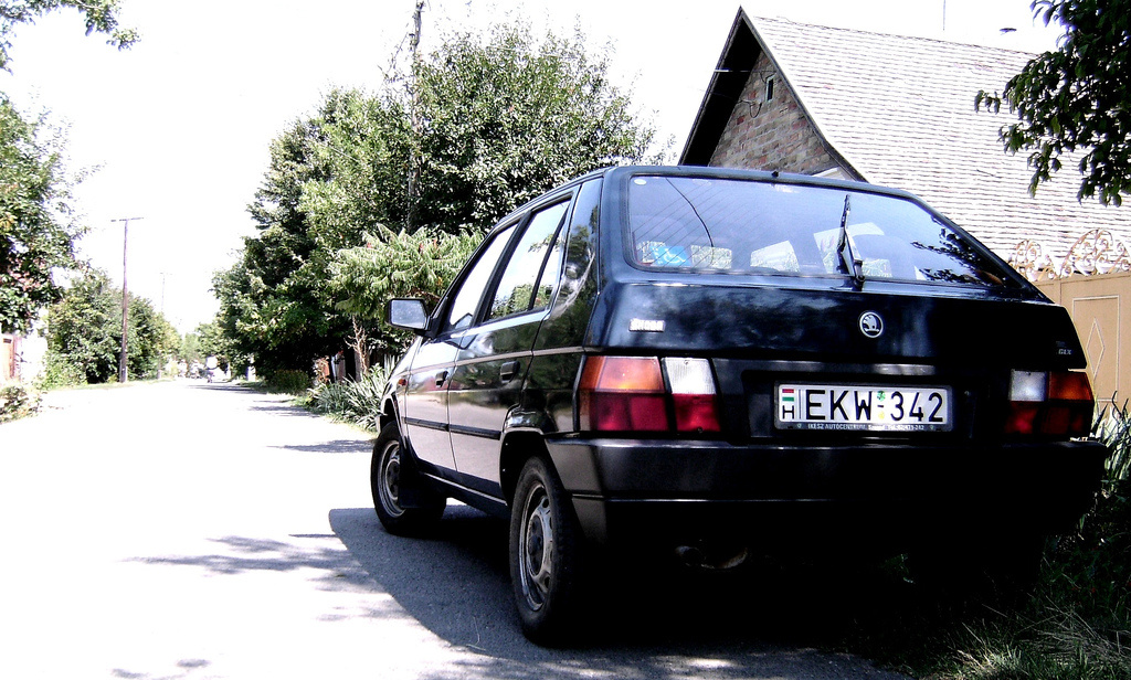 Skoda Favorit (my car)