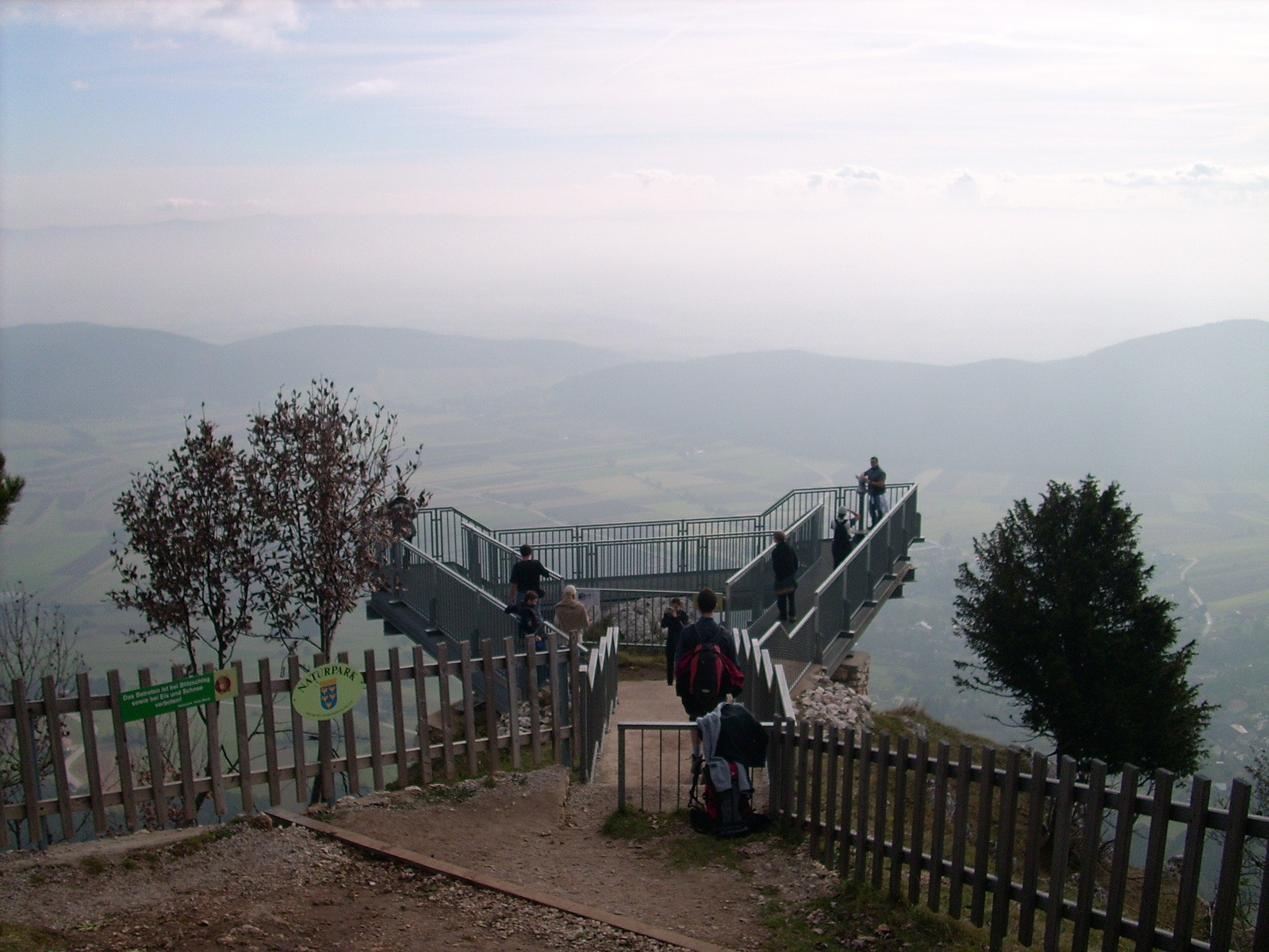 Sky Walk kilátó 2 Hohe Wand 20091023