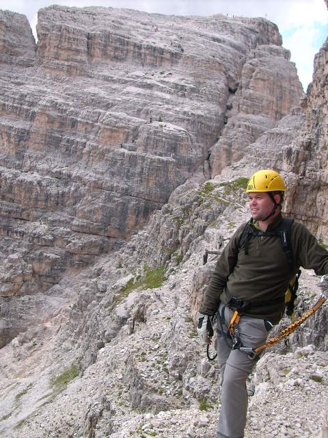 Dani 3 Innerkofler-Forcelle via ferrata 20100802