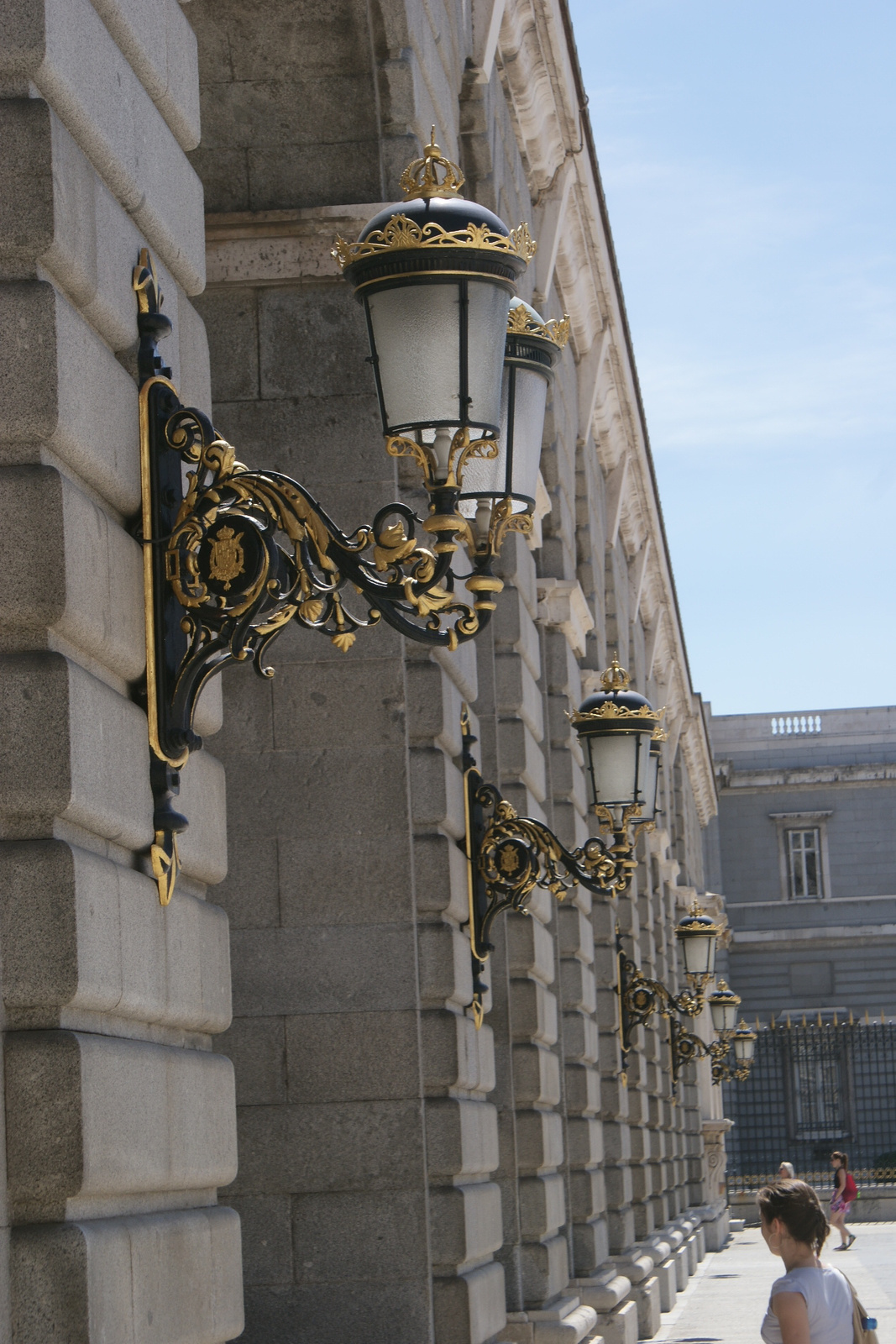 lámpák Palacio Real Madrid