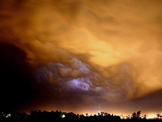 Menacing skies cross America - Storm Clouds 3