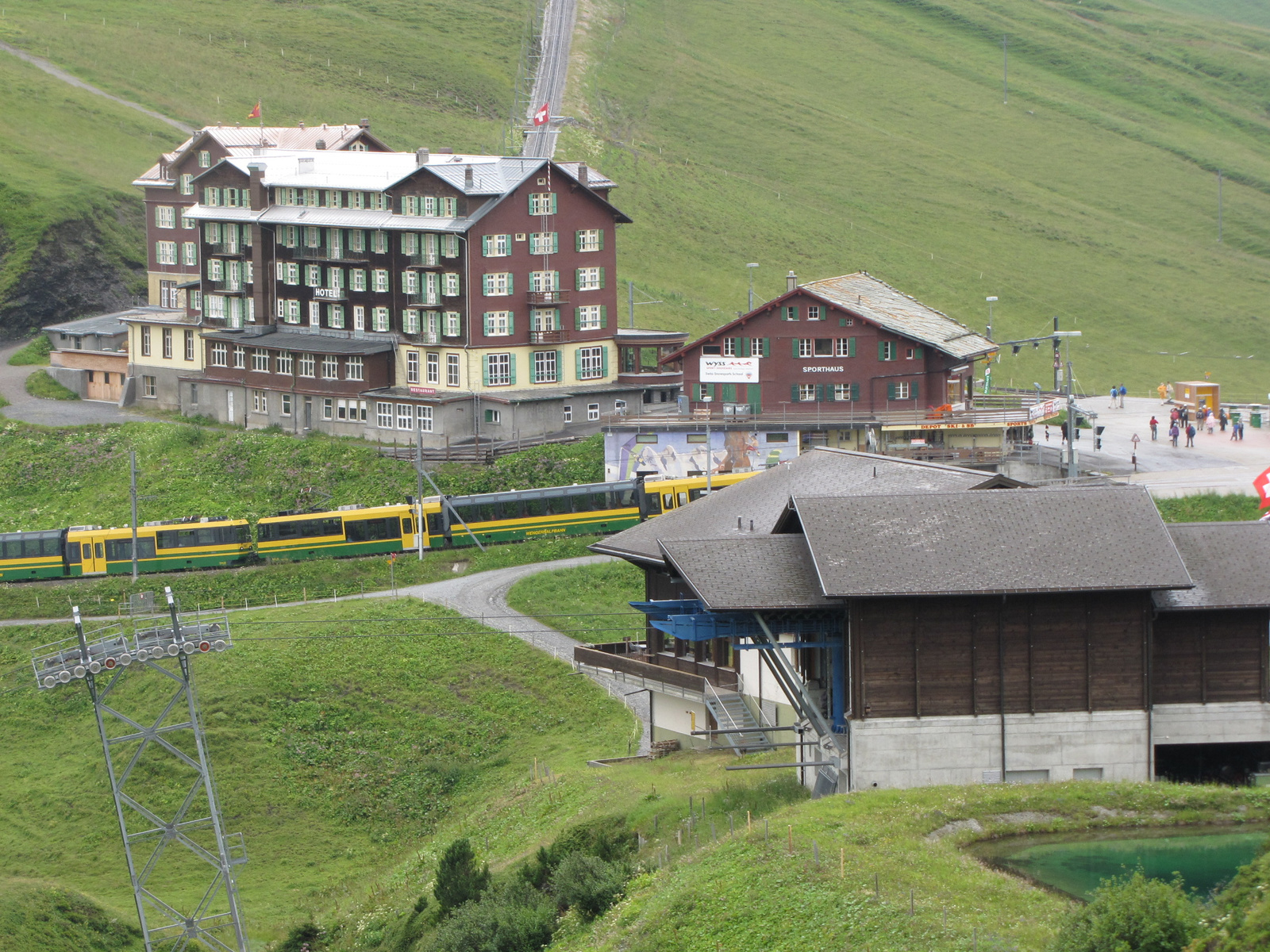 Svájc, Jungfrau Region, Kleine Scheidegg, SzG3