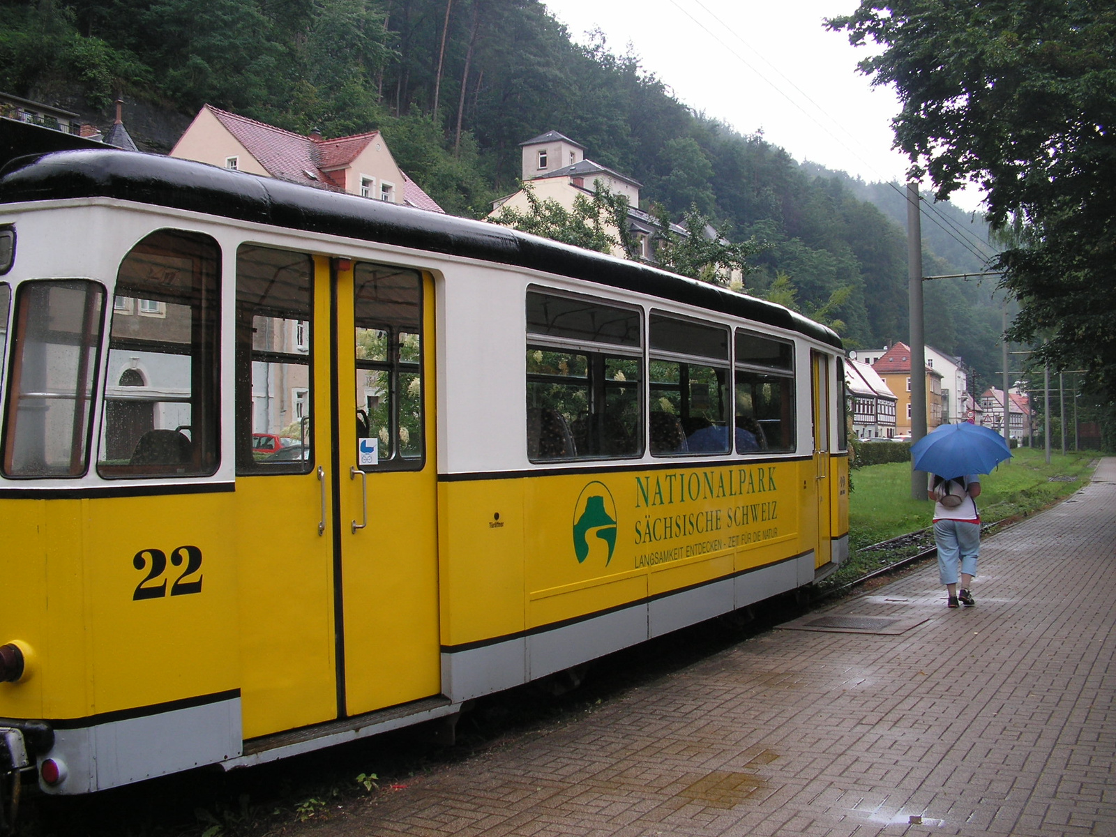 Bad Schandau (Žandov), Kirnitzschtalbahn alsó végál