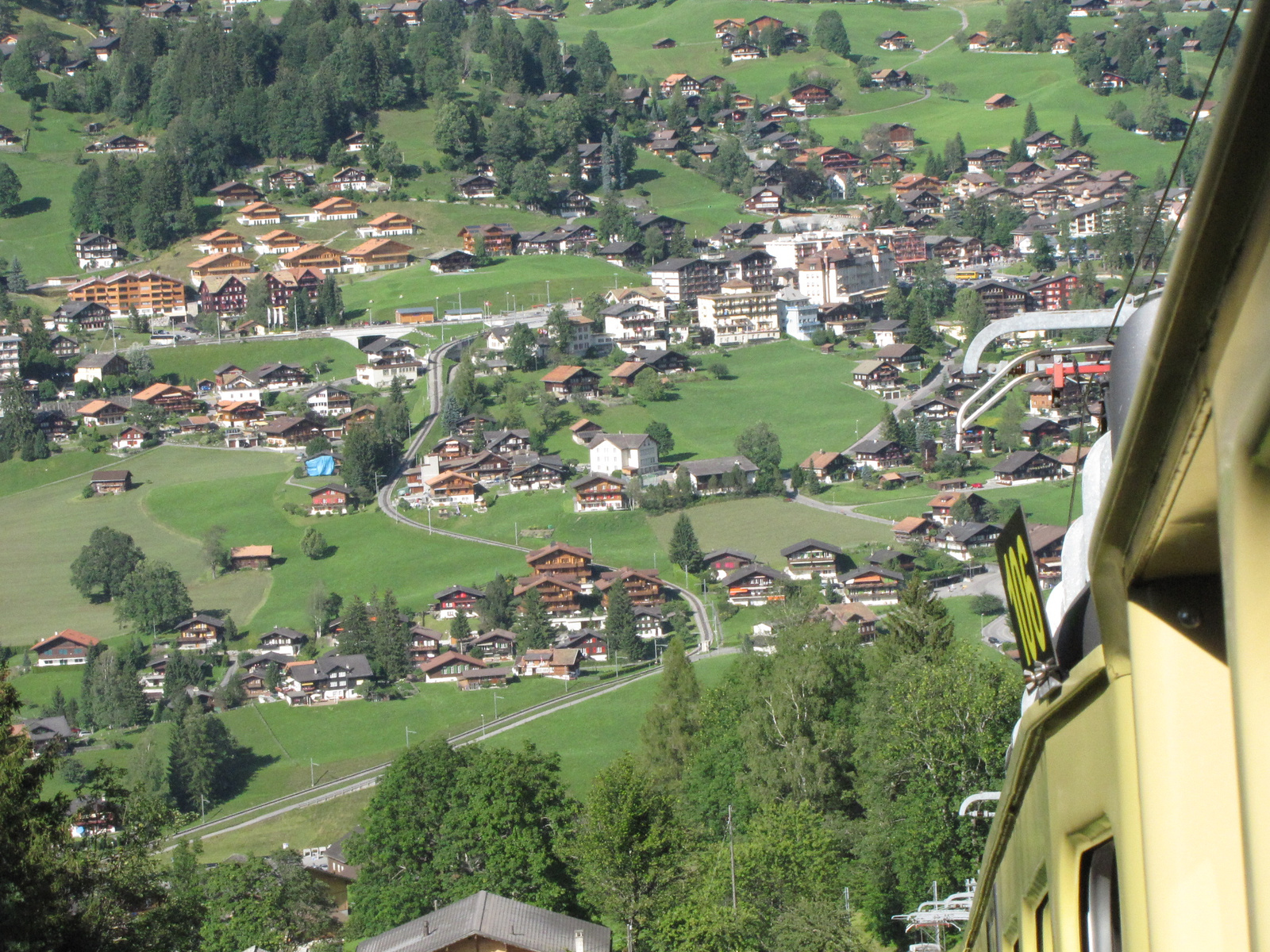 Jungfrau Region, Grindelwald látképe a Kleine Scheidegg-G