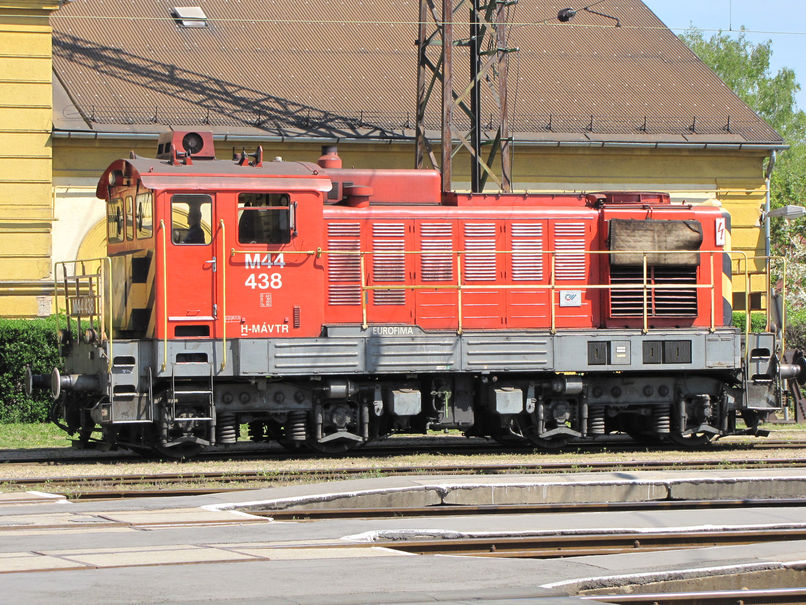 Hungary, Vác, H-MÁVTR M44 438, SzG3