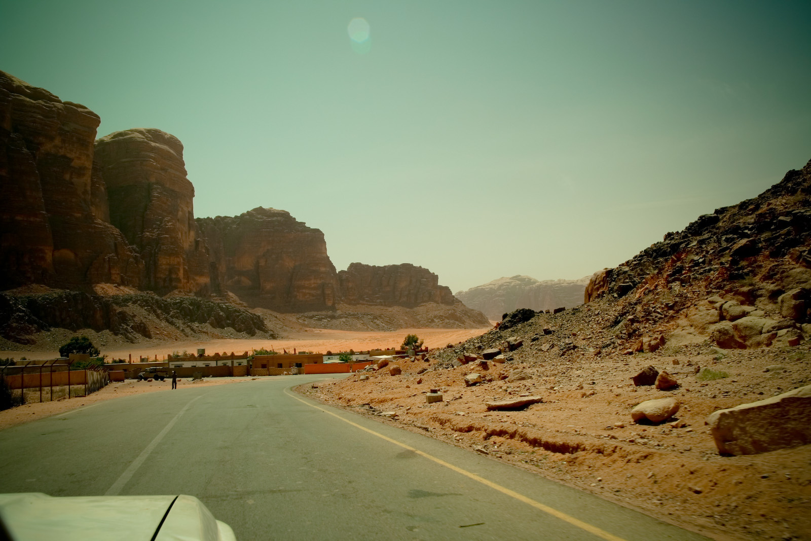 Wadi rum felé