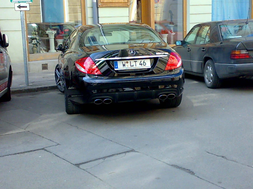 Mercedes-Benz Cl 63 AMG -hátulról