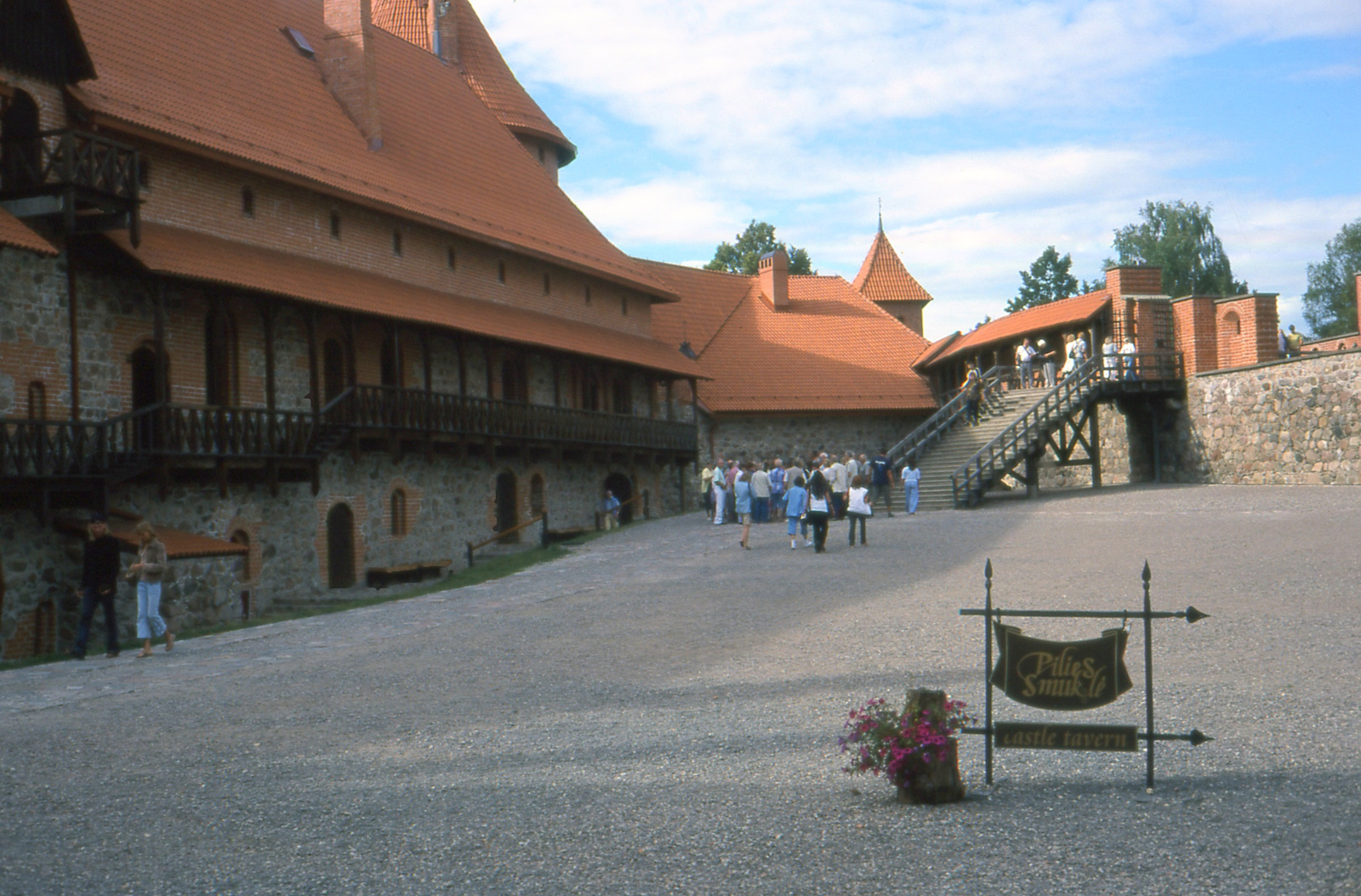 img032 Trakai várudvar