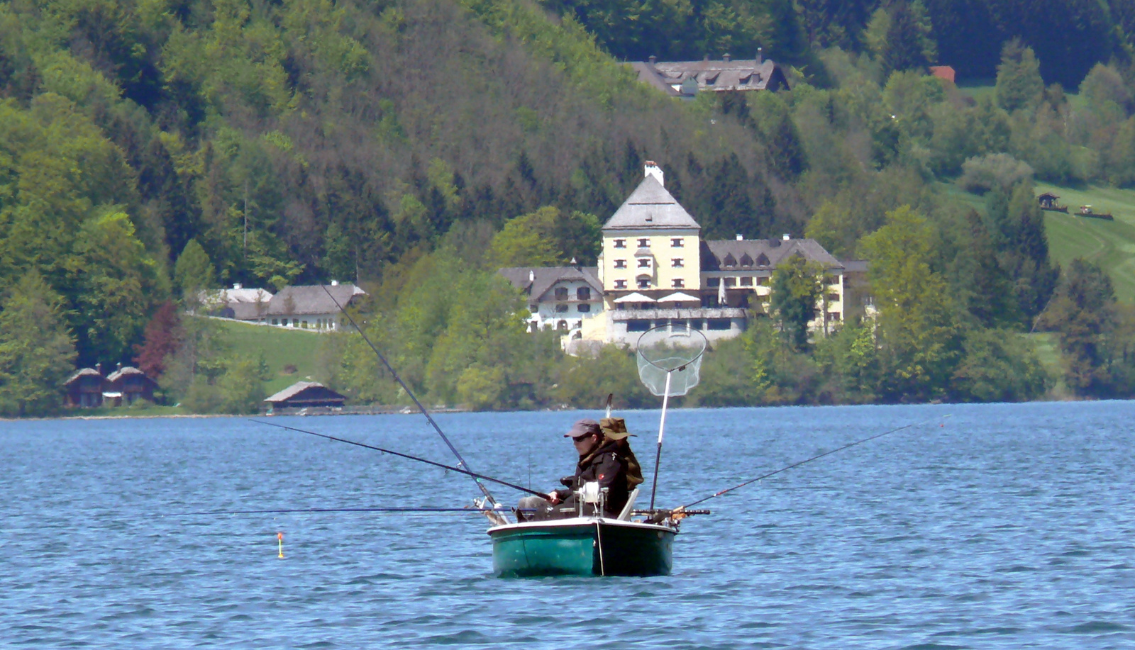 Pecások a Fuschlsee-n