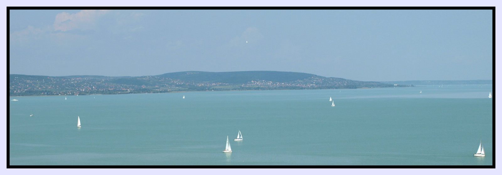 Balaton látképe