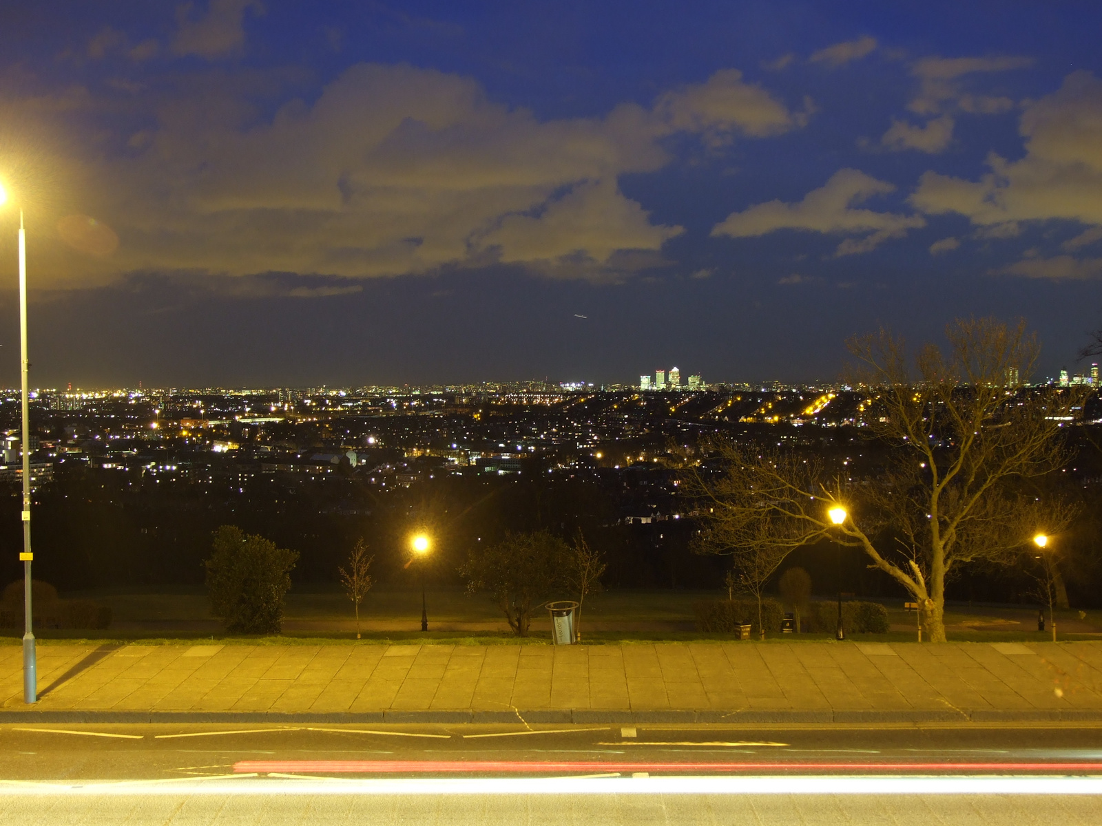 London from Alexandra Park