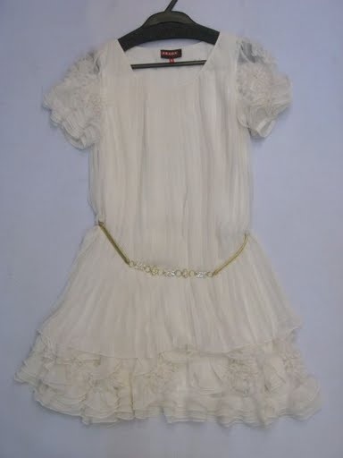 90801A-26A PRADA WHITE SILK DRESS SIZE 2 4 6 PRICE USD 48[1]