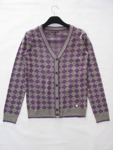 90730A-26 GUCCI PURPLE WOOL JERSEY TOP SIZE 2 4 6 PRICE USD 51[1