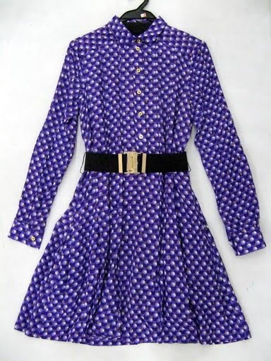 90808B-30B GUCCI PURPLE SILK DRESS SIZE 36 38 40 PRICE USD 46[2]