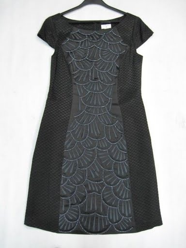 90728B-13A CHANEL BLACK COTTON DRESS SIZE 2 4 6 PRICE USD 54[1]