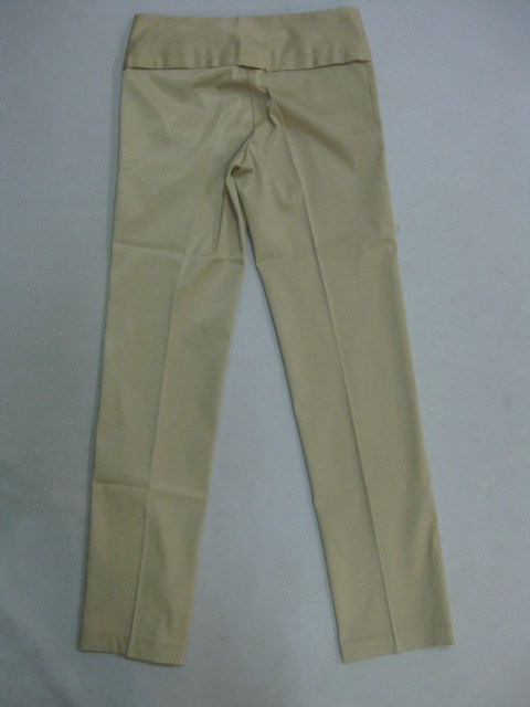 90920A-30 CK BEIGE COTTON TROUSERS SIZE 2 4 6 8(BACK) PRICE USD 