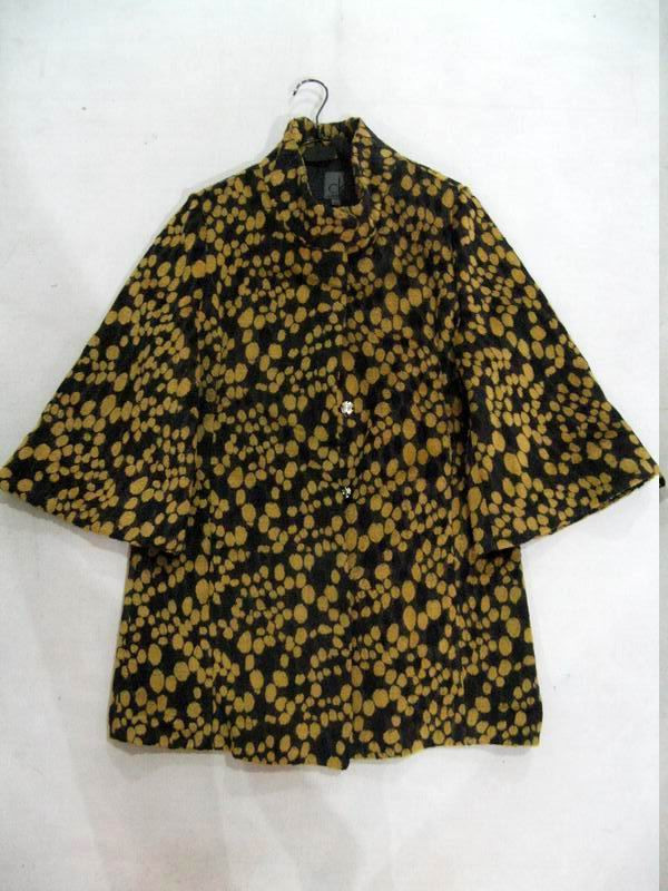 91009B-19  CK YELLOW COTTON COAT SIZE 2 4 6 PRICE USD51