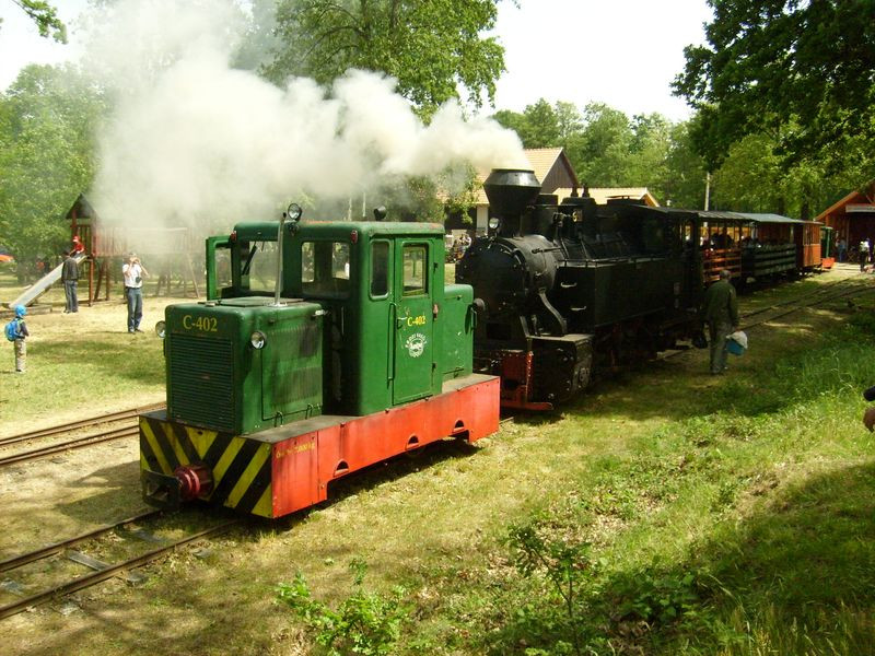 Kaszó, kisvasútnap 2008