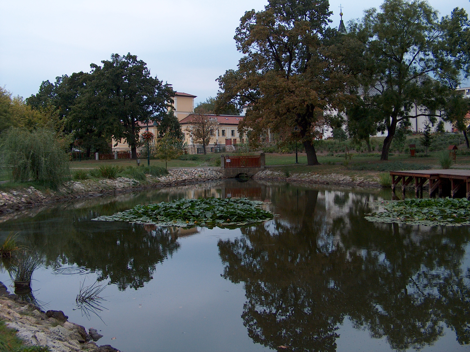 tó a szerencsi várkertben I.