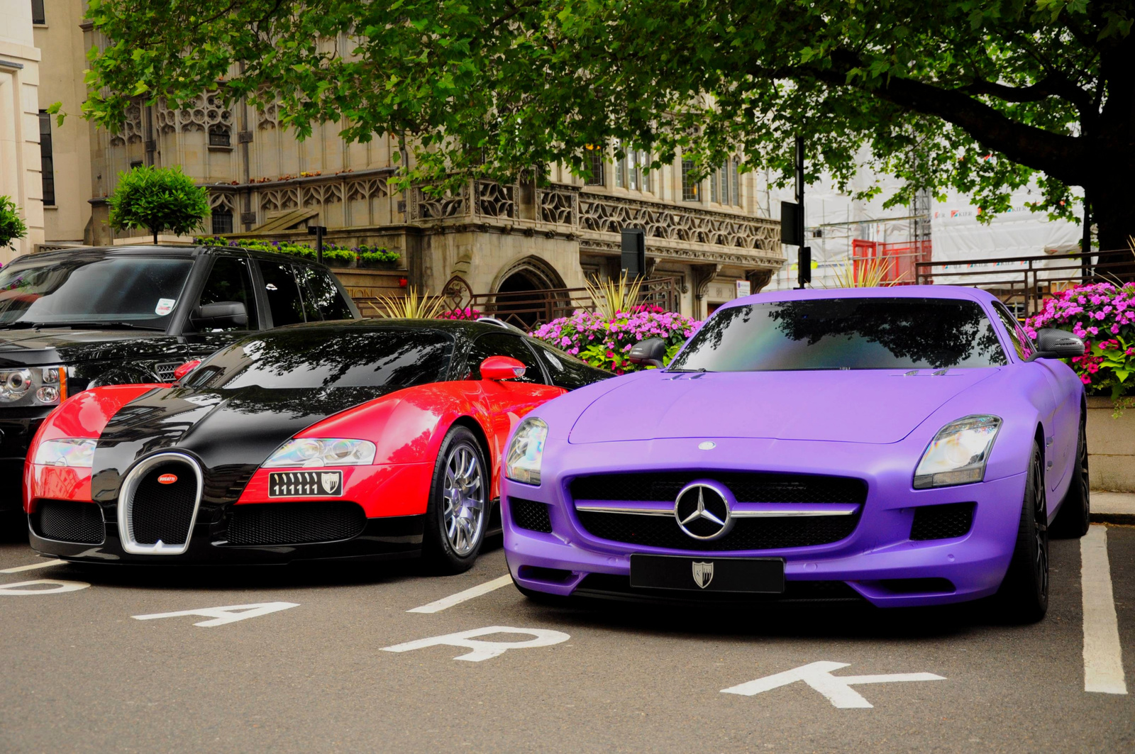 SLS &amp; Veyron