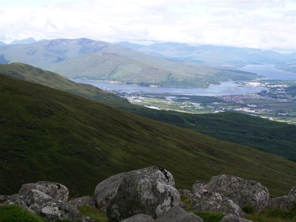 Aonach Mòr, Fort William, Loch Linnhe, Loch Eil