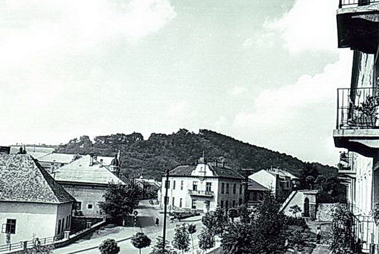 Salgótarján, régen Rákóczi út - Régiposta út sarok 1960