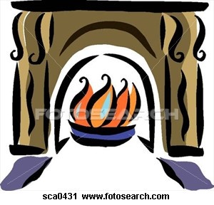 drawing-fireplace ~sca0431