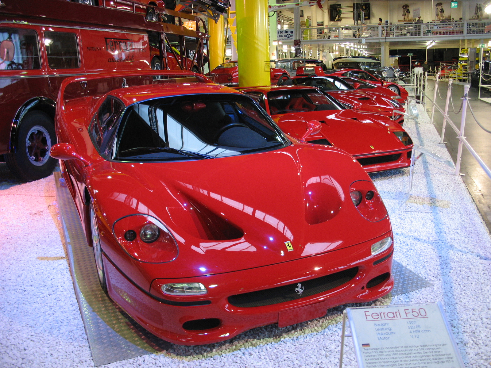 Ferrari F50 és társai