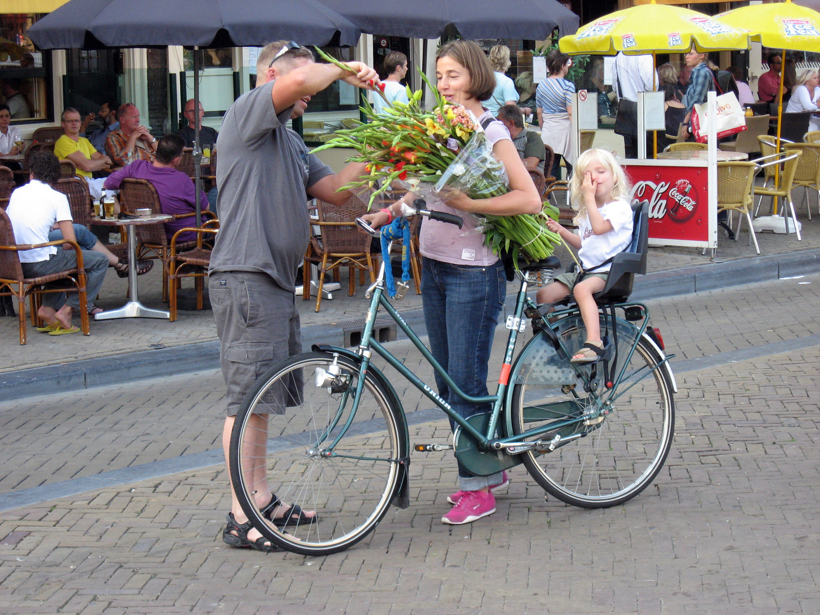 po0b amsterdam bicycle many