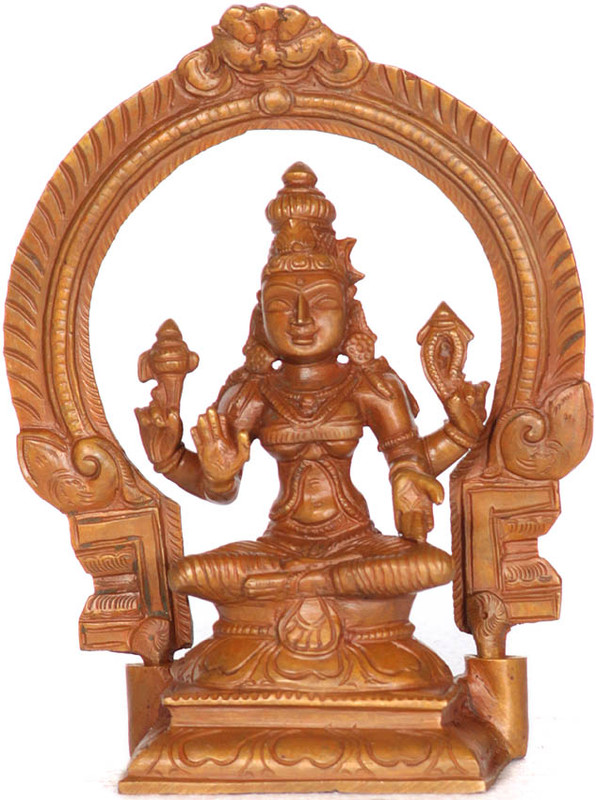 south indian form goddess with noose and goad rq11