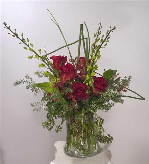 roses-cymbidium-bouquet (Medium)