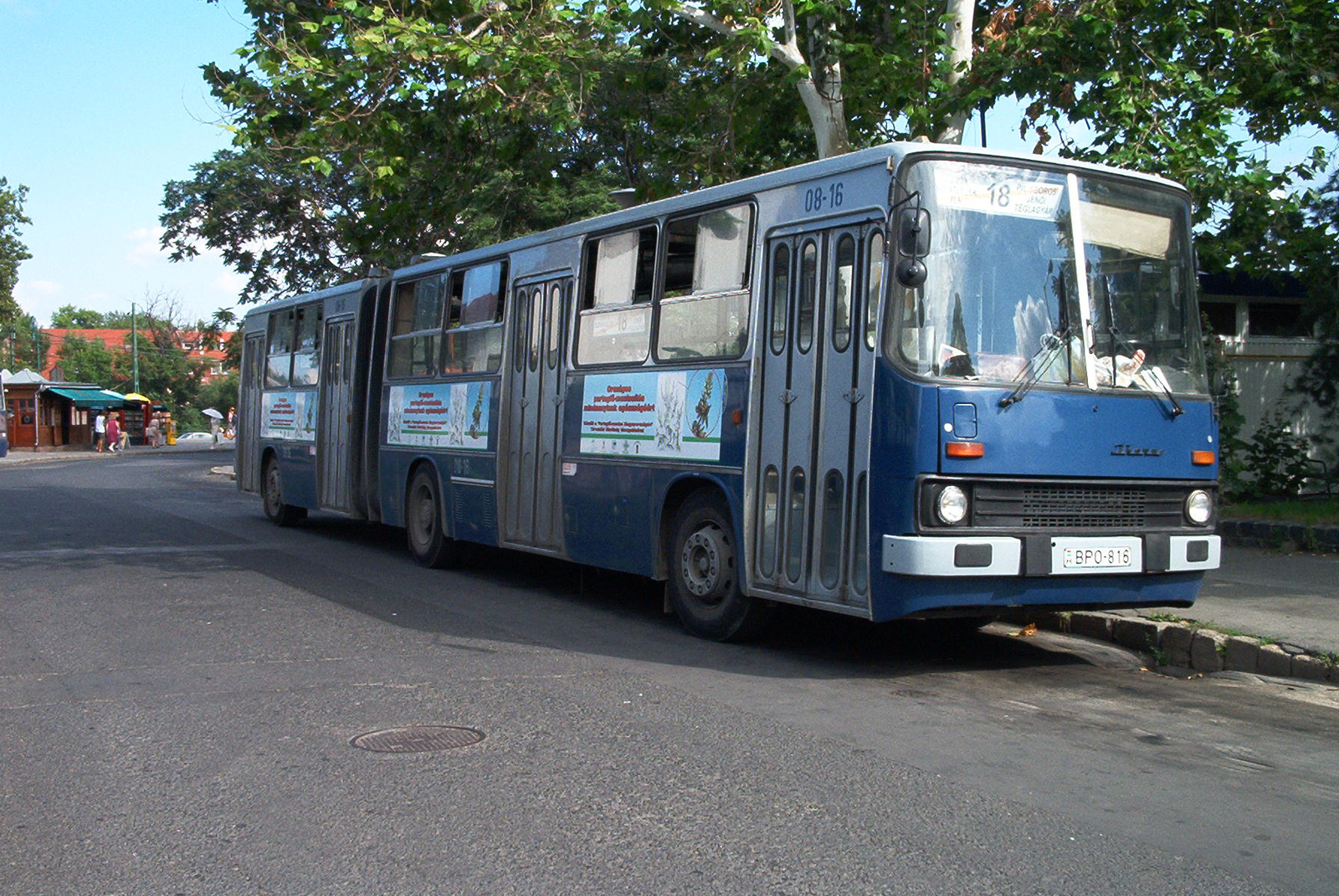 Busz BPO-816-Szentlélek tér