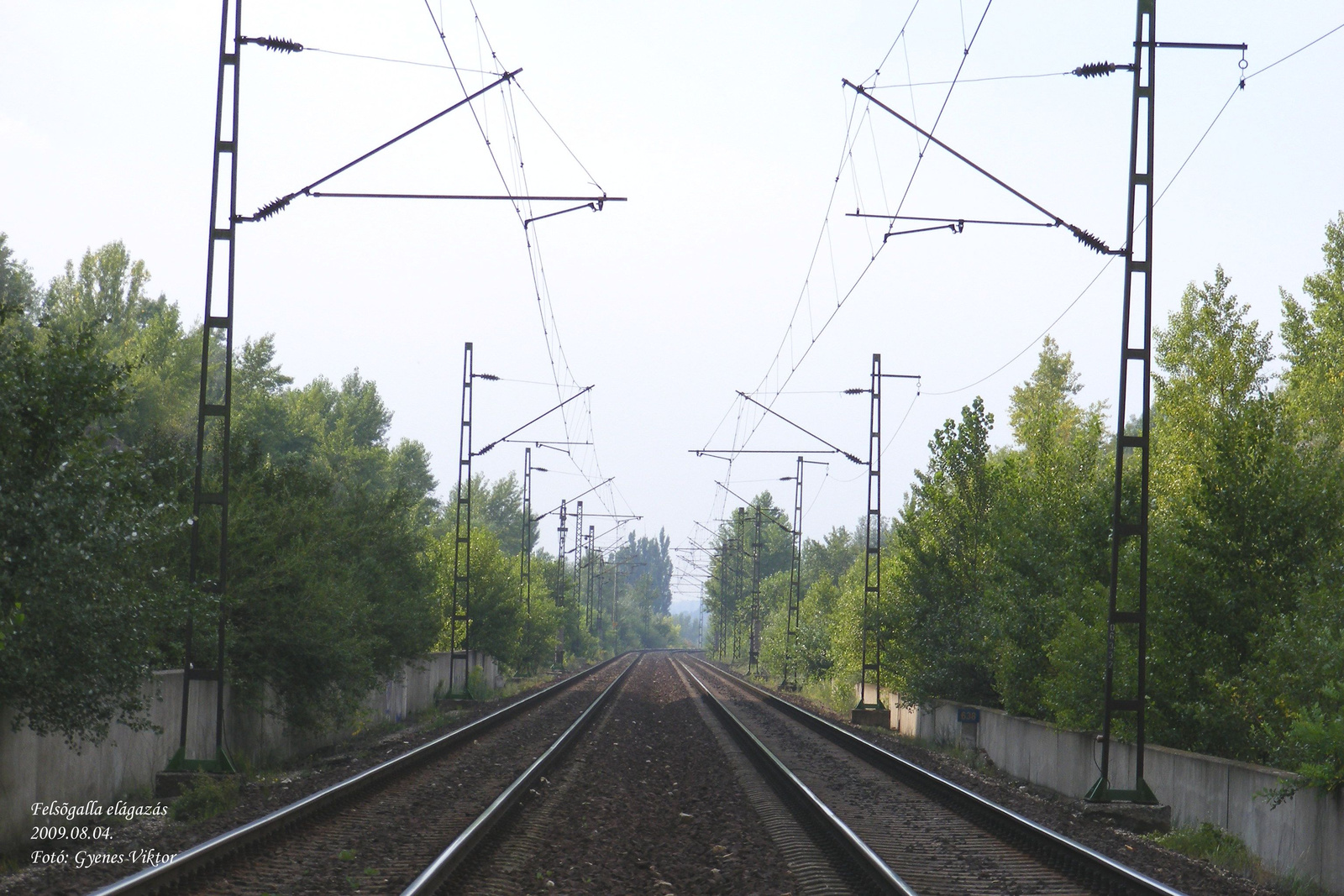 Vasúti pálya Tatabánya - Szárliget között1