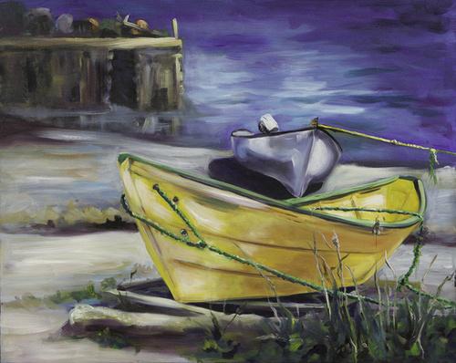 Yellow boat (Tania Knudsen)